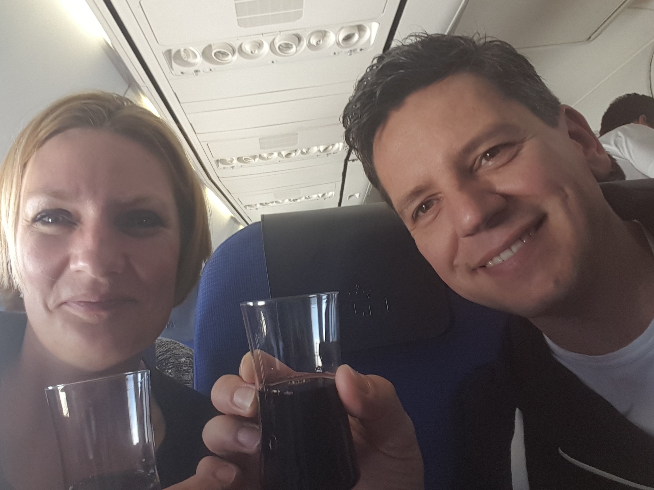Selfie Vliegtuig